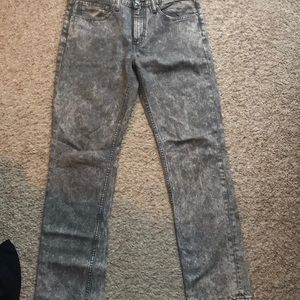 Slim Fit Frosted Jeans